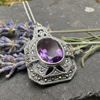 Victorian Marcasite Necklace