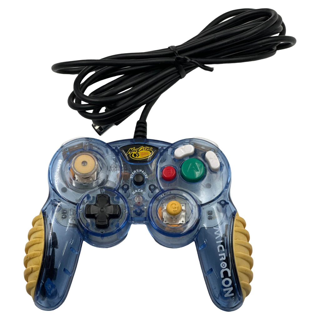 Wiimotes or Wii Nunchuks for Nintendo Wii Official-Controller - MadCatz Microcon Gamecube Controller (Clear)