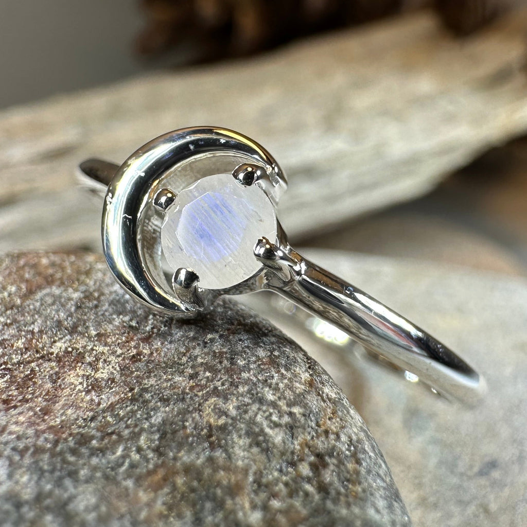 Ophelia Crescent Moon Ring