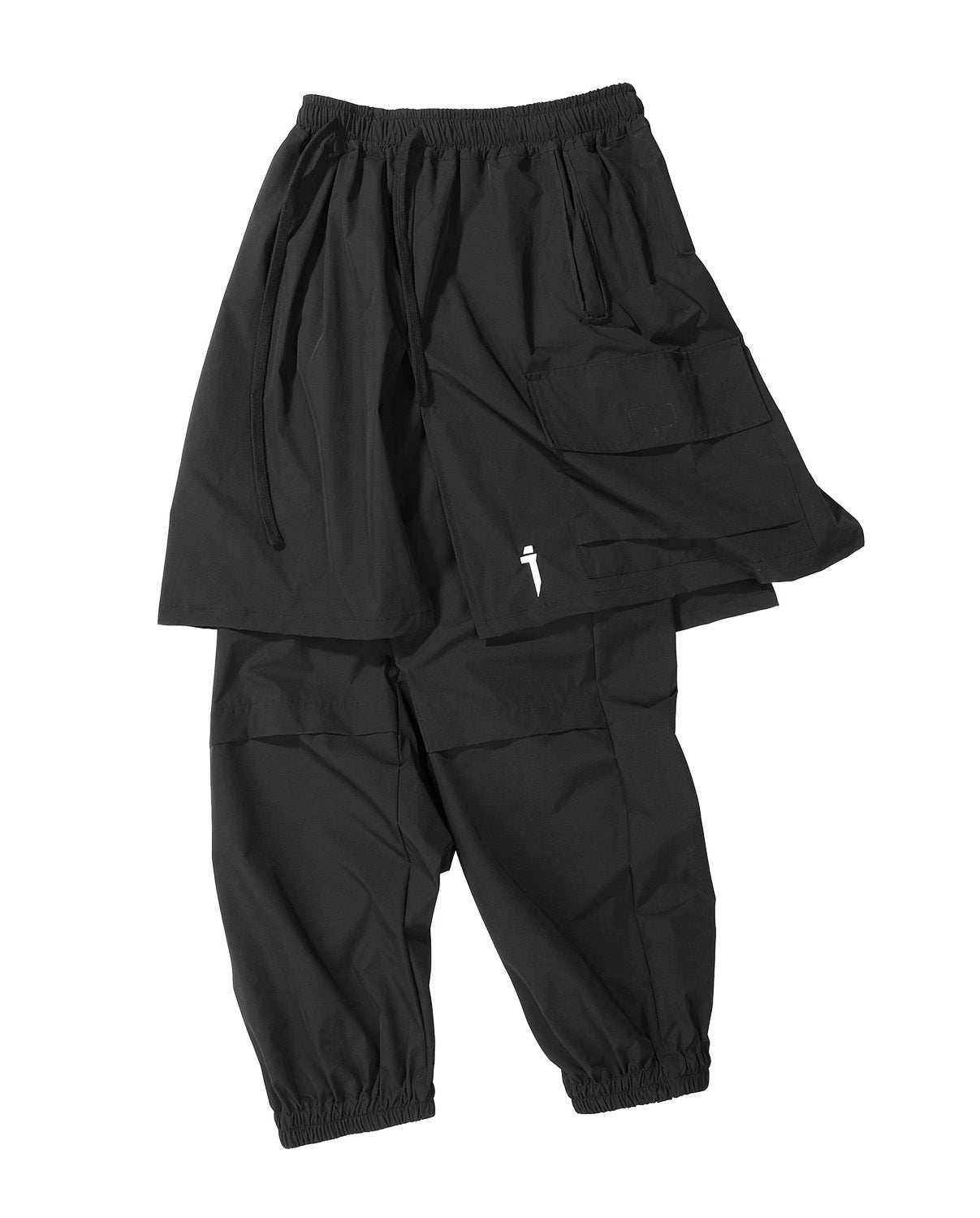 HiP80 Black Samurai Pants - M