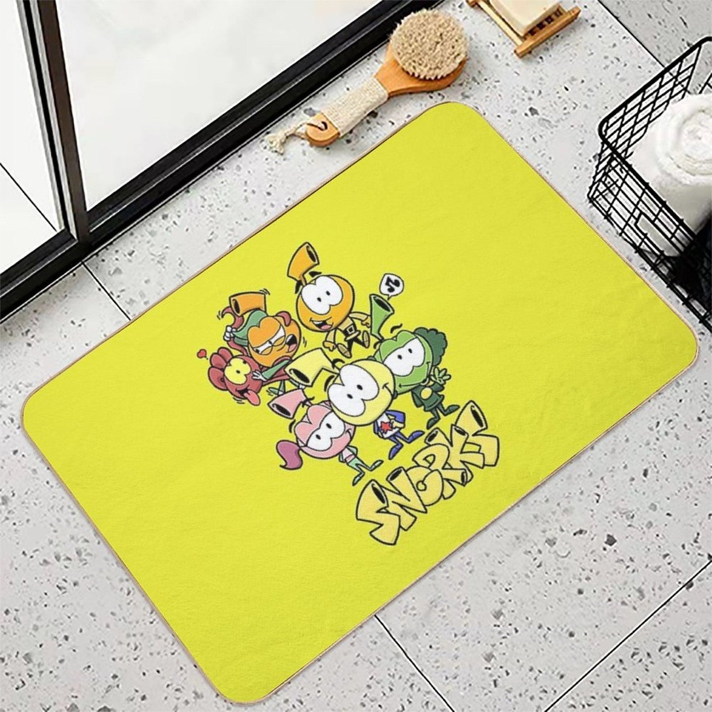 The Snorks Family  Fade-Resistant Bath Mat