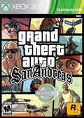 Grand Theft Auto: San Andreas (Platinum Hits) (Xbox 360) - Game Manual Only