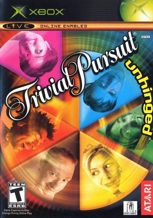 Trivial Pursuit Unhinged (Xbox) - Game Manual Only