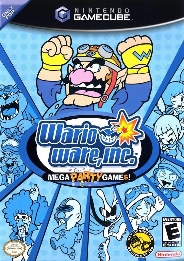 WarioWare, Inc.: Mega Party Game$! (Gamecube) - Game Manual Only