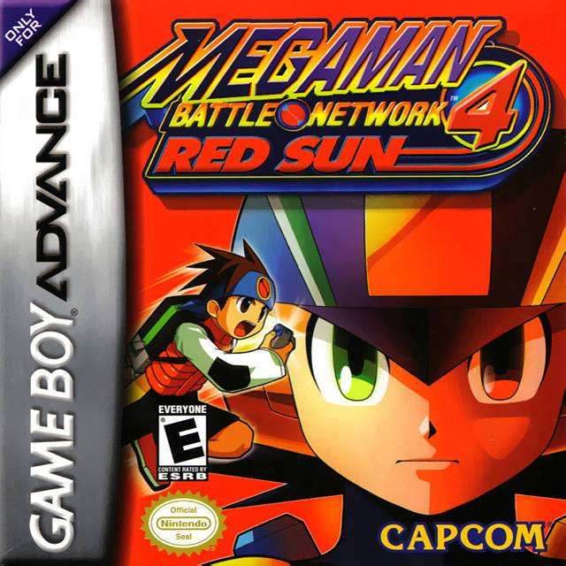 Mega Man Battle Network 4: Red Sun (Gameboy Advance) - Game Manual Only