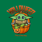 Halloween This Is The Way - None / Black / 12x16