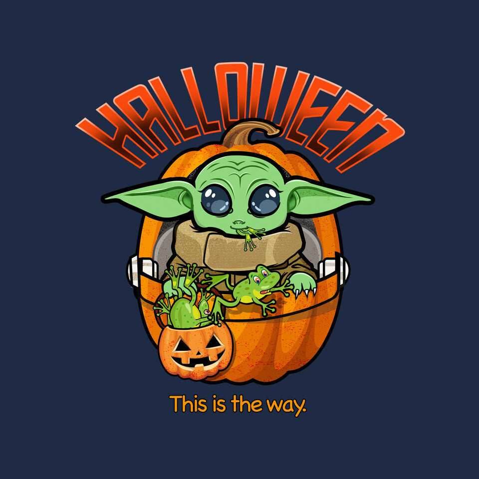Halloween This Is The Way - None / Black / 12x16