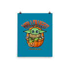 Halloween This Is The Way - None / Black / 12x16