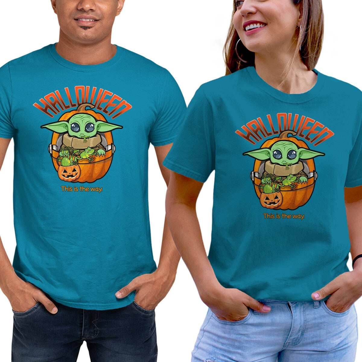 Halloween This Is The Way - Unisex / Turquoise / S