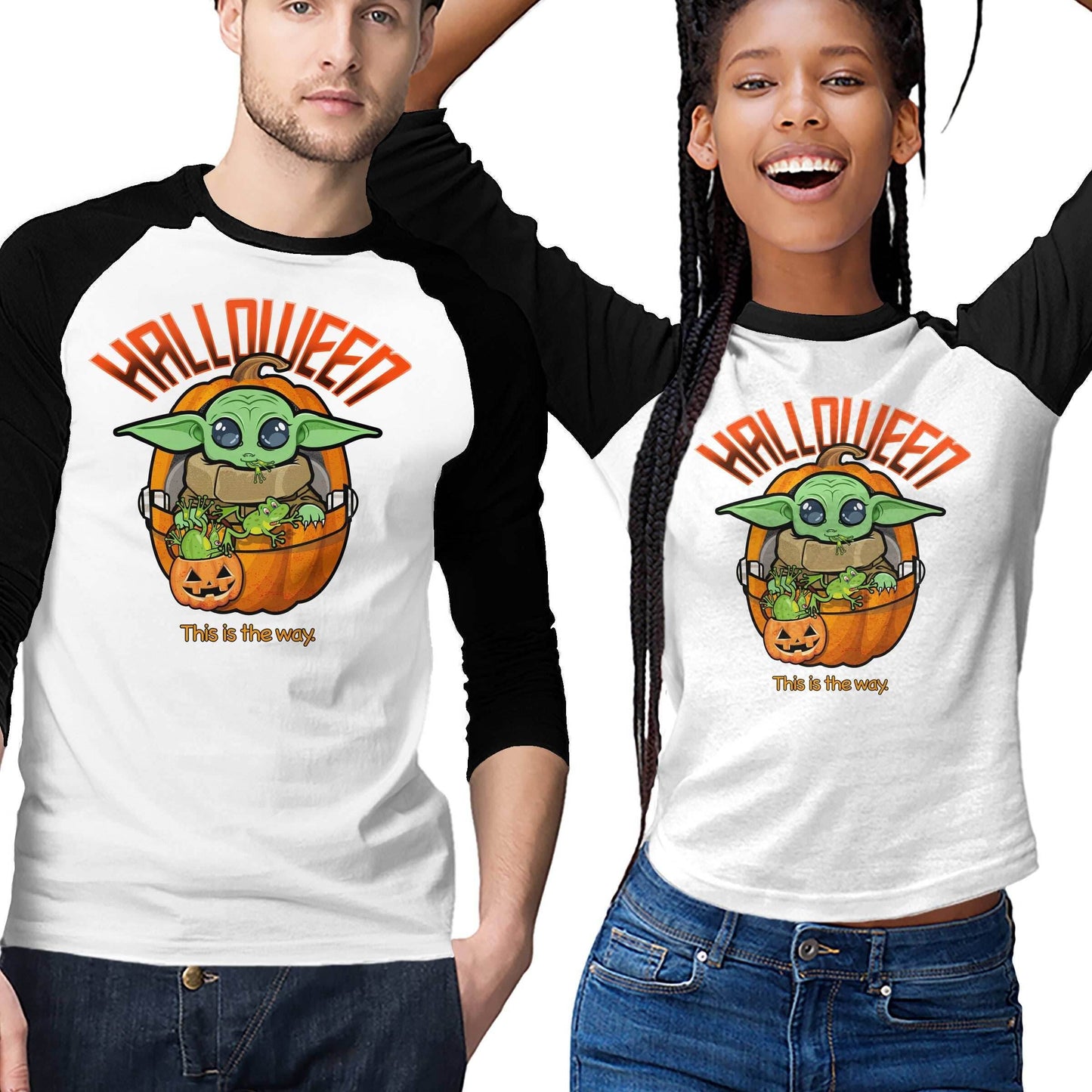 Halloween This Is The Way - Unisex / White / S