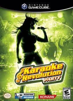 Karaoke Revolution Party w/ Microphone (Gamecube) - Game Manual Only