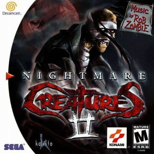 Nightmare Creatures II (Sega Dreamcast) - Game Manual Only