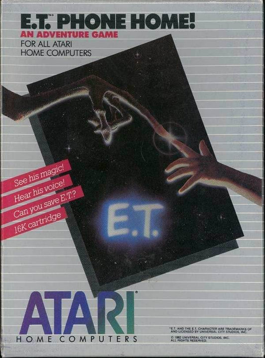 E.T Phone Home! (Atari 400/800) - Game Only