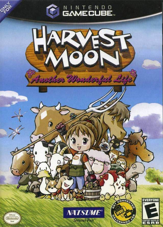 Harvest Moon Another Wonderful Life (Gamecube) - Game Manual Only
