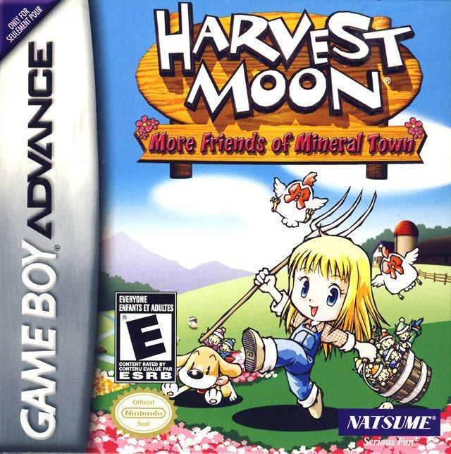 Harvest Moon: More Friends Of Mineral Town (Gameboy Advance) - Game Manual Only