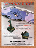 1995 Thrustmaster F-16 Flight Sticks Original Ad v2