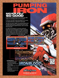 1996 Iron Blood PC Original Ad v1