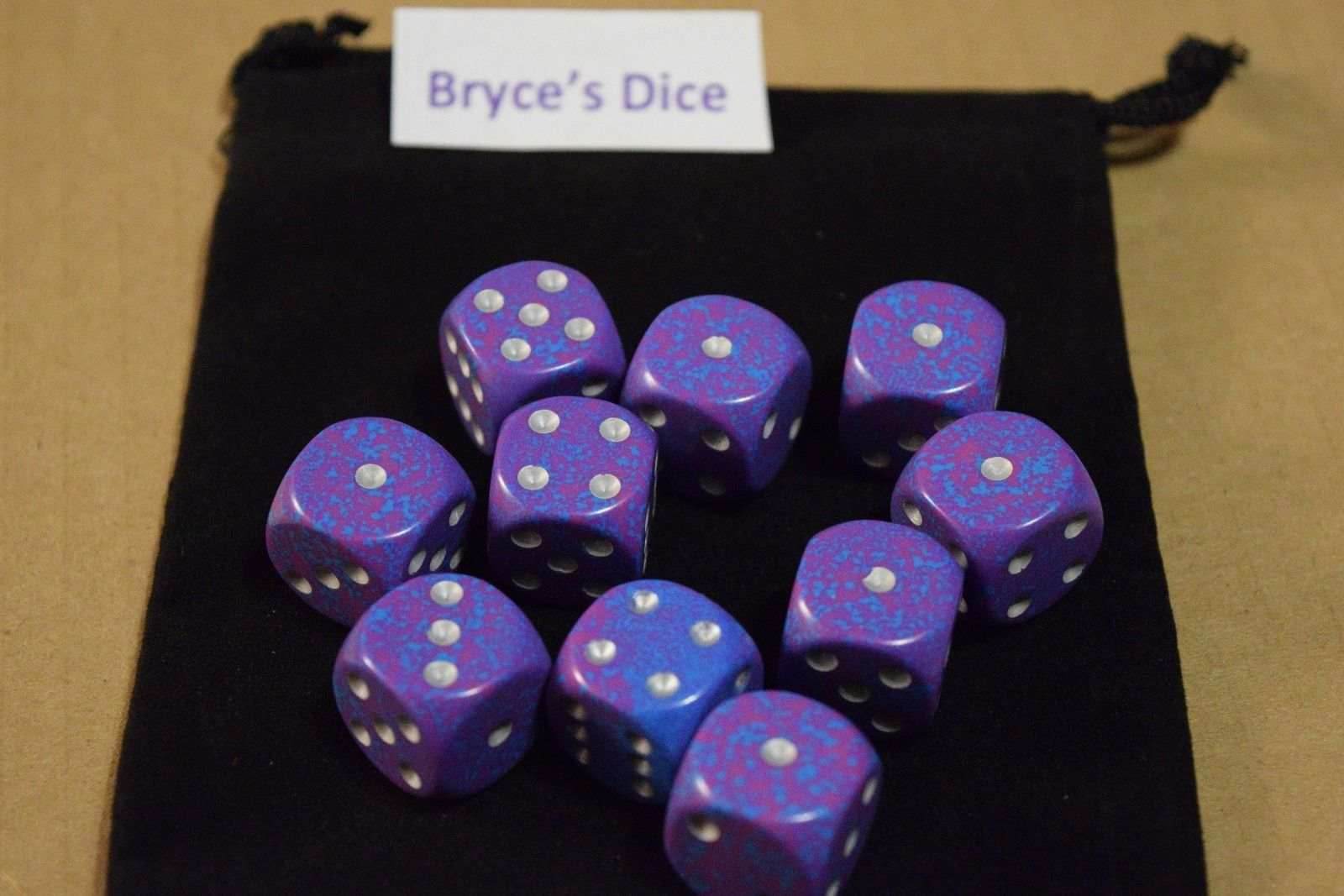 Silver Tetra Speckled 16mm D6 | Sold per piece - 