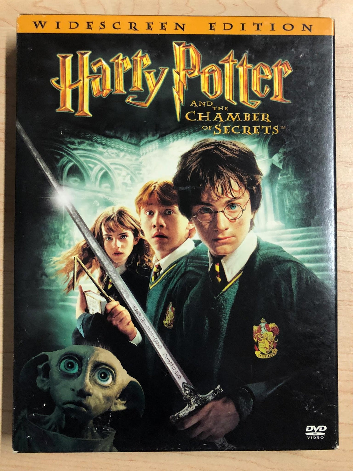 Harry Potter and the Chamber of Secrets (DVD, 2002, Widescreen) - K9