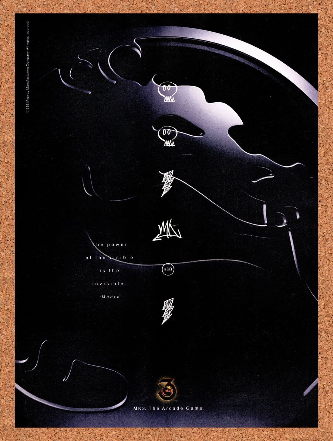 1995 Mortal Kombat 3 #20 Original Ad v1