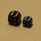 Ninja Speckled 12mm D6 Pipped - 