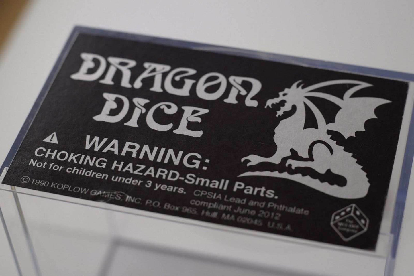 NEW Set of 5 Dragon Yellow w/Black Dice D&D RPG Game 16mm Six Sided D6 Koplow - 