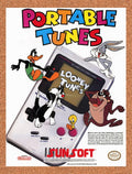 1992 Sunsoft Looney Tunes Game Boy Games Original Ad v4