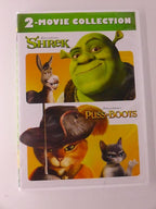 Shrek - Puss in Boots (DVD, double feature) - K7