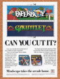 1988 Mindscape Apple II Arcade Games Original Ad v1