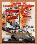 2007 Burnout 3 Takedown PS2 Original Ad