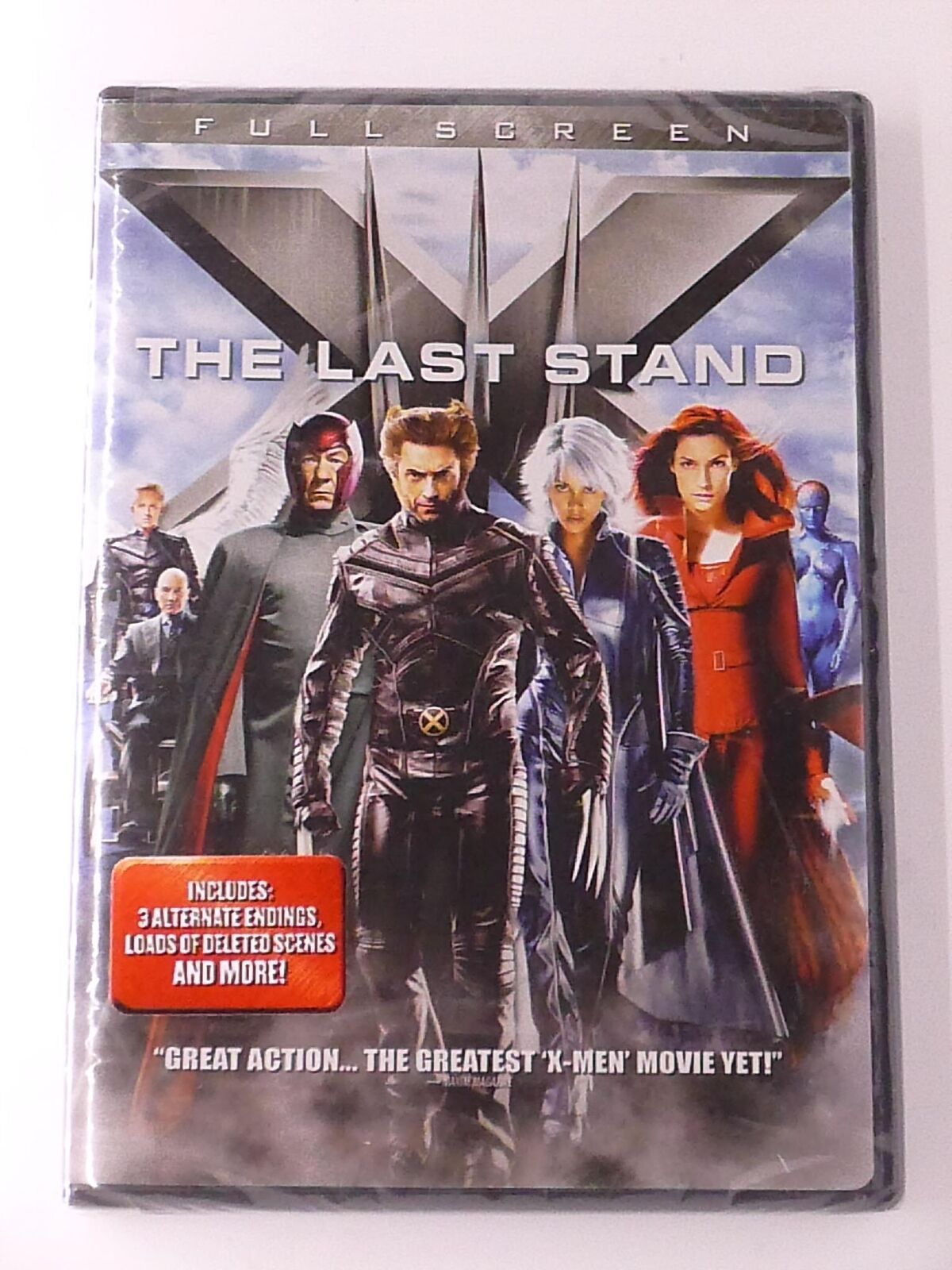 X-Men - The Last Stand (DVD, Full Screen, 2006) - NEW24