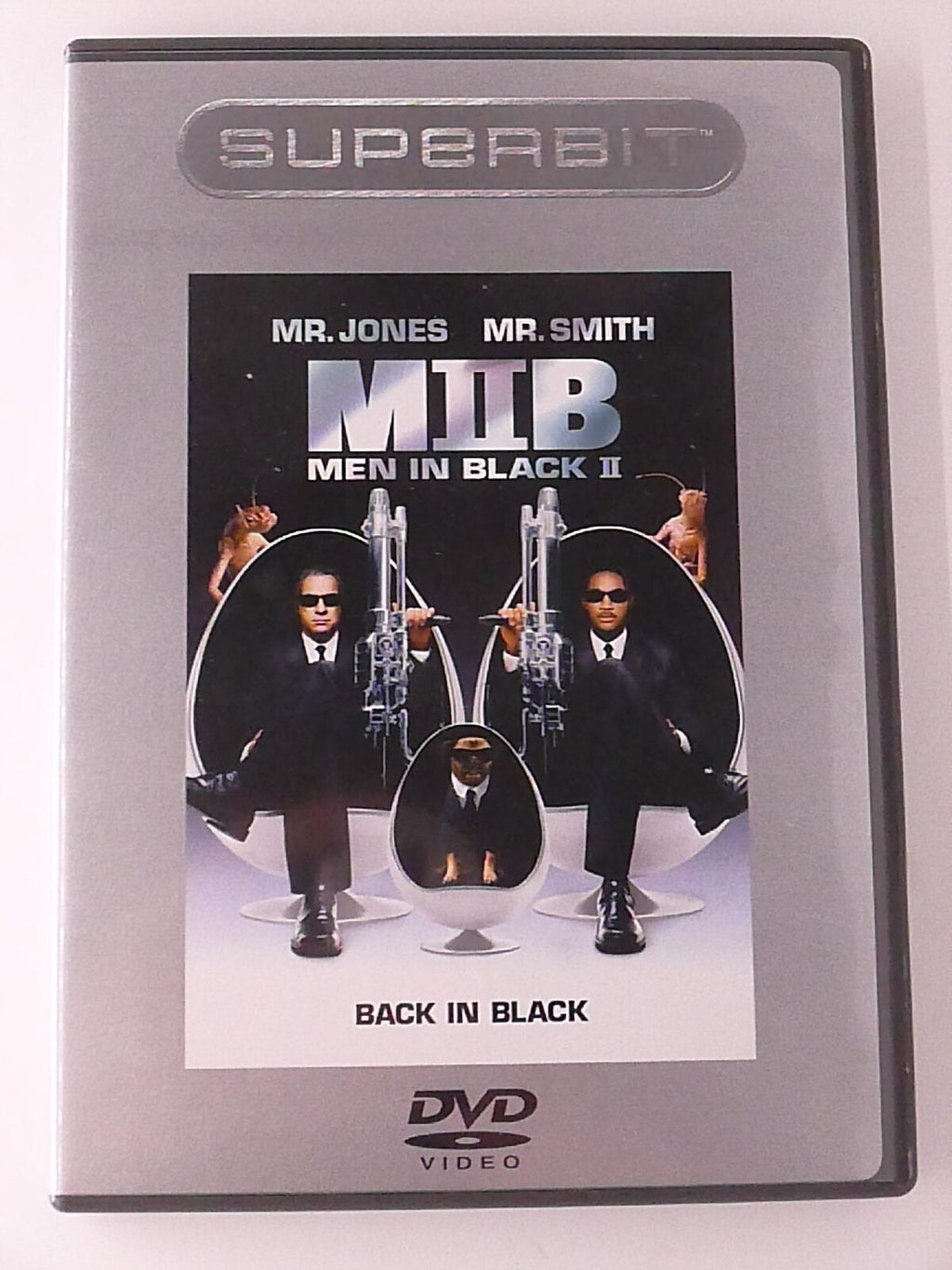 Men in Black II (DVD, Superbit, 2002) - K7