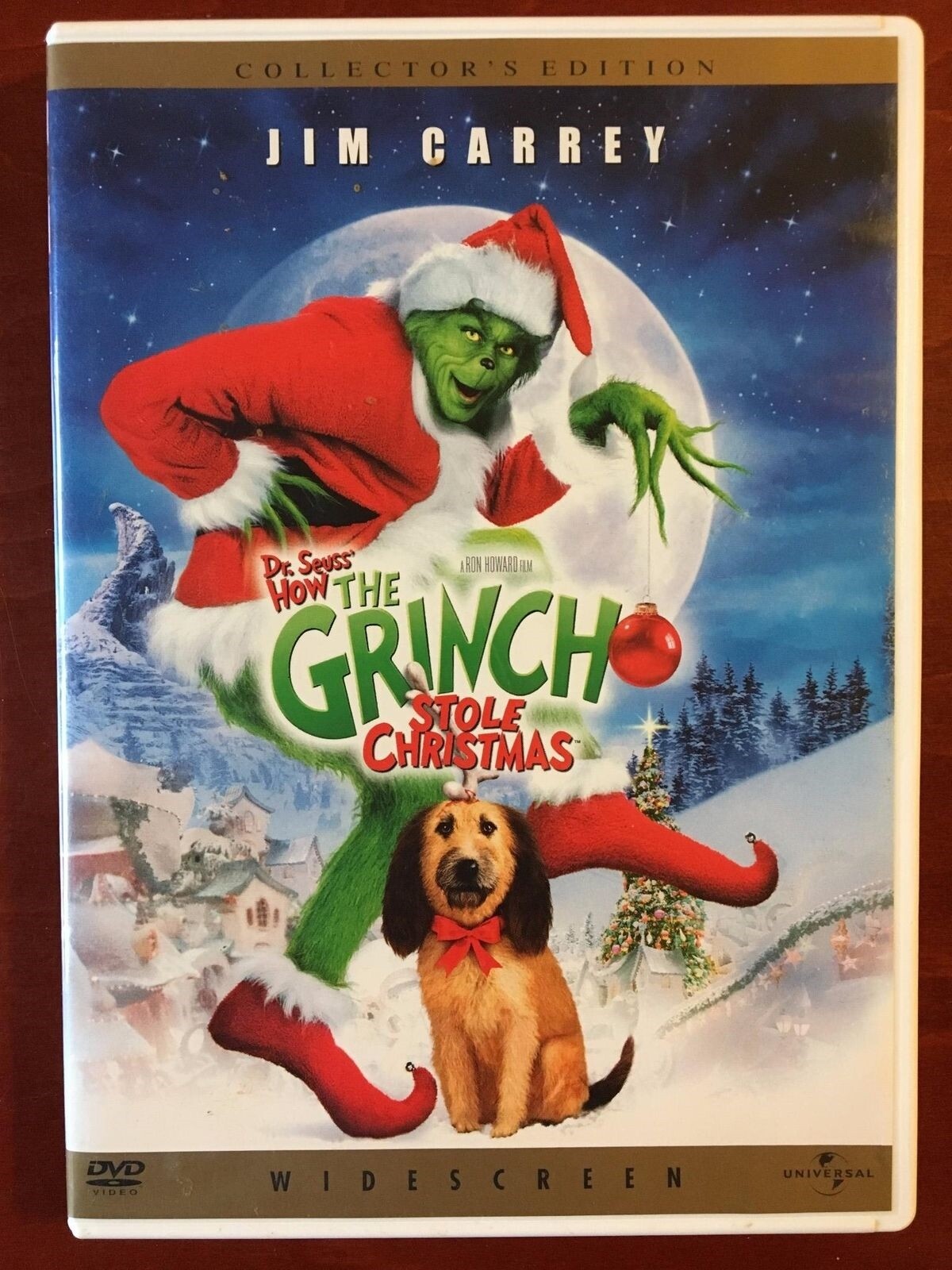 Dr. Seuss How the Grinch Stole Christmas (DVD, 2000, Widescreen) - L05