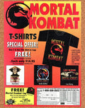 1993 Mortal Kombat SNES Genesis Original T-Shirt Ad