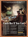 1989 Carmen Sandiego Commodore 64 Games Original Ad v2