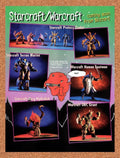 1998 StarCraft & Warcraft Figures Original Ad vr7