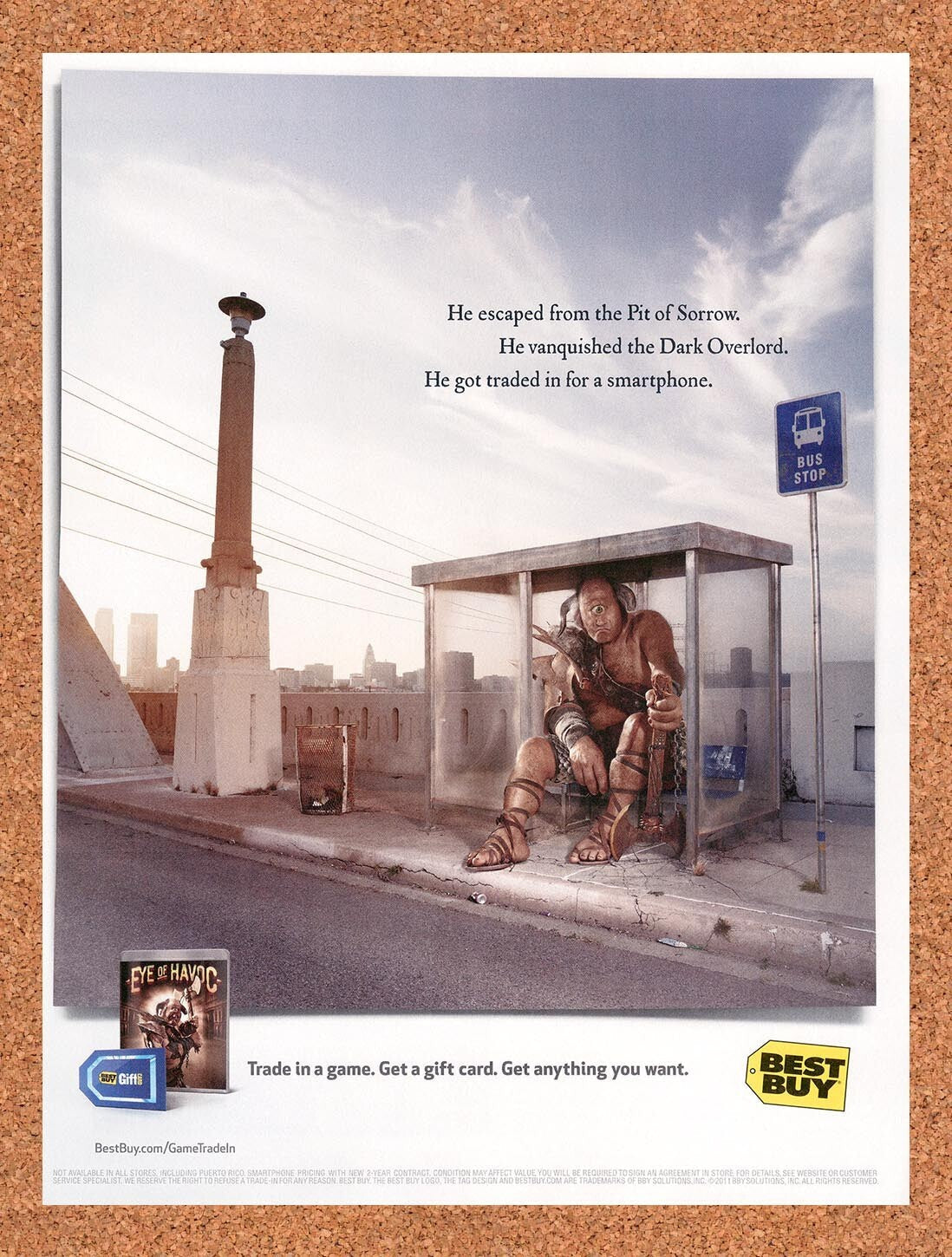 2011 Eye Of Havoc Best Buy Original Ad v1
