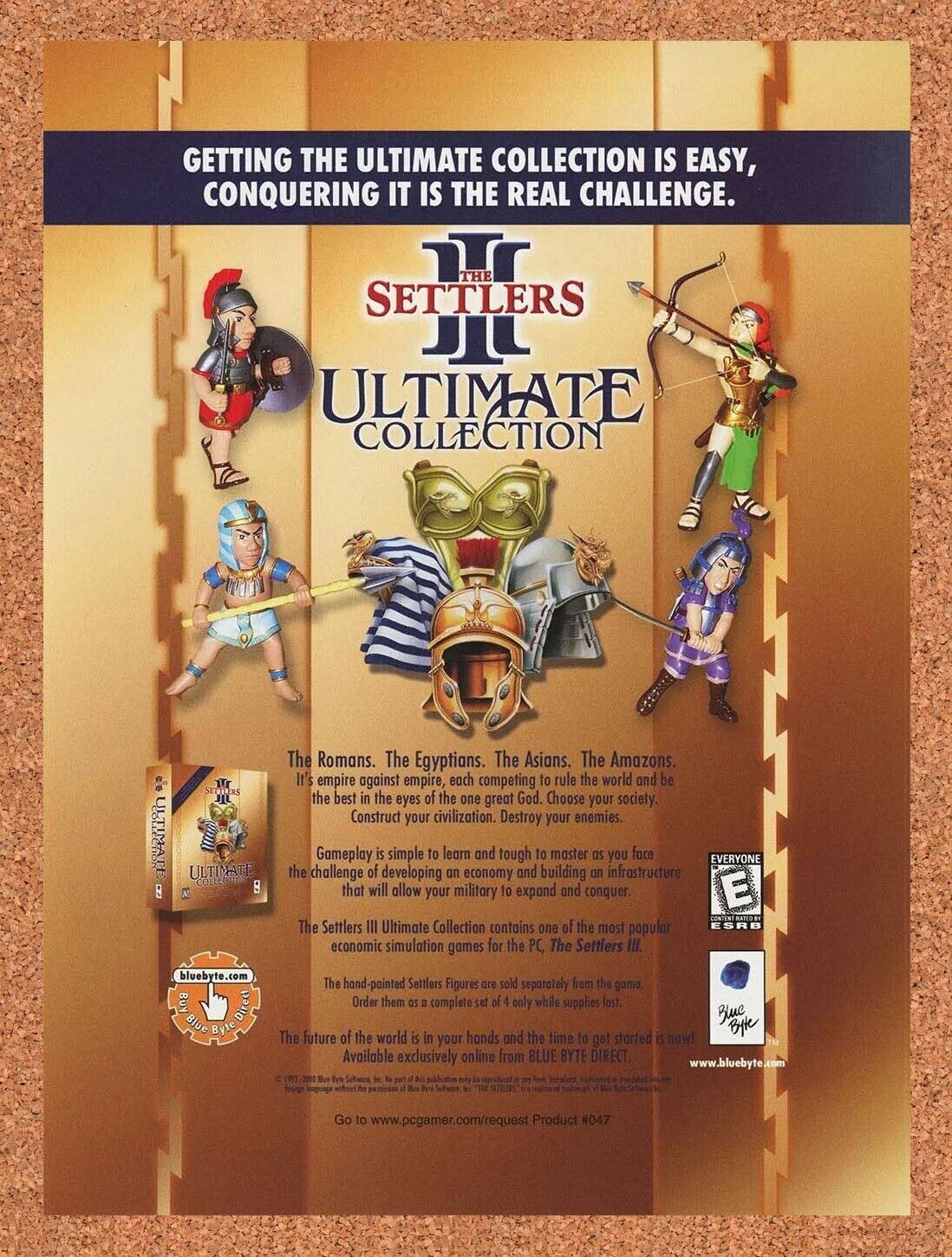 2002 Settlers III PC Ultimate Collection Original Ad