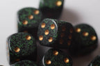 Golden Recon Speckled 16mm D6 Pipped - 