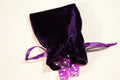 Purple Large Soft Velvet 4" x 6" Gift Bag Cards RPG Game Dice Bag Counter Pouch