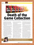 2011 Death Of The Game Collection Will Digital Kill Game Collecting? Original Ad