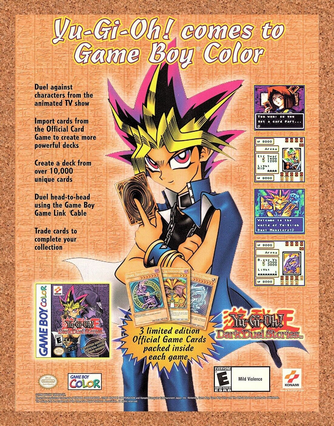 2002 Yu-Gi-Oh PS2 Original Ad v2
