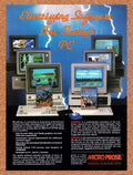 1988 MicroProse IBM Games Original Ad v7