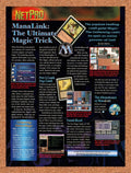1998 Magic The Gathering Online PC Original Ad v8