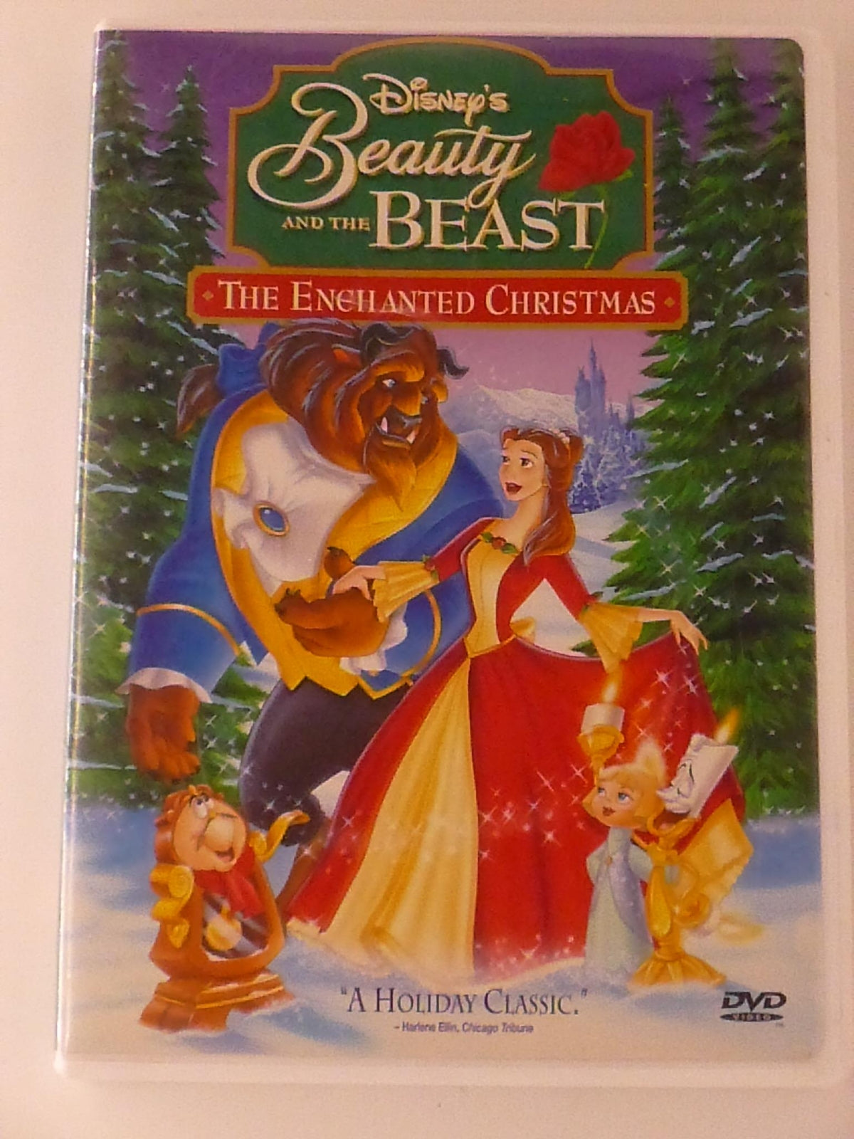 Beauty and the Beast - The Enchanted Christmas (DVD, Disney, 1997) - K8