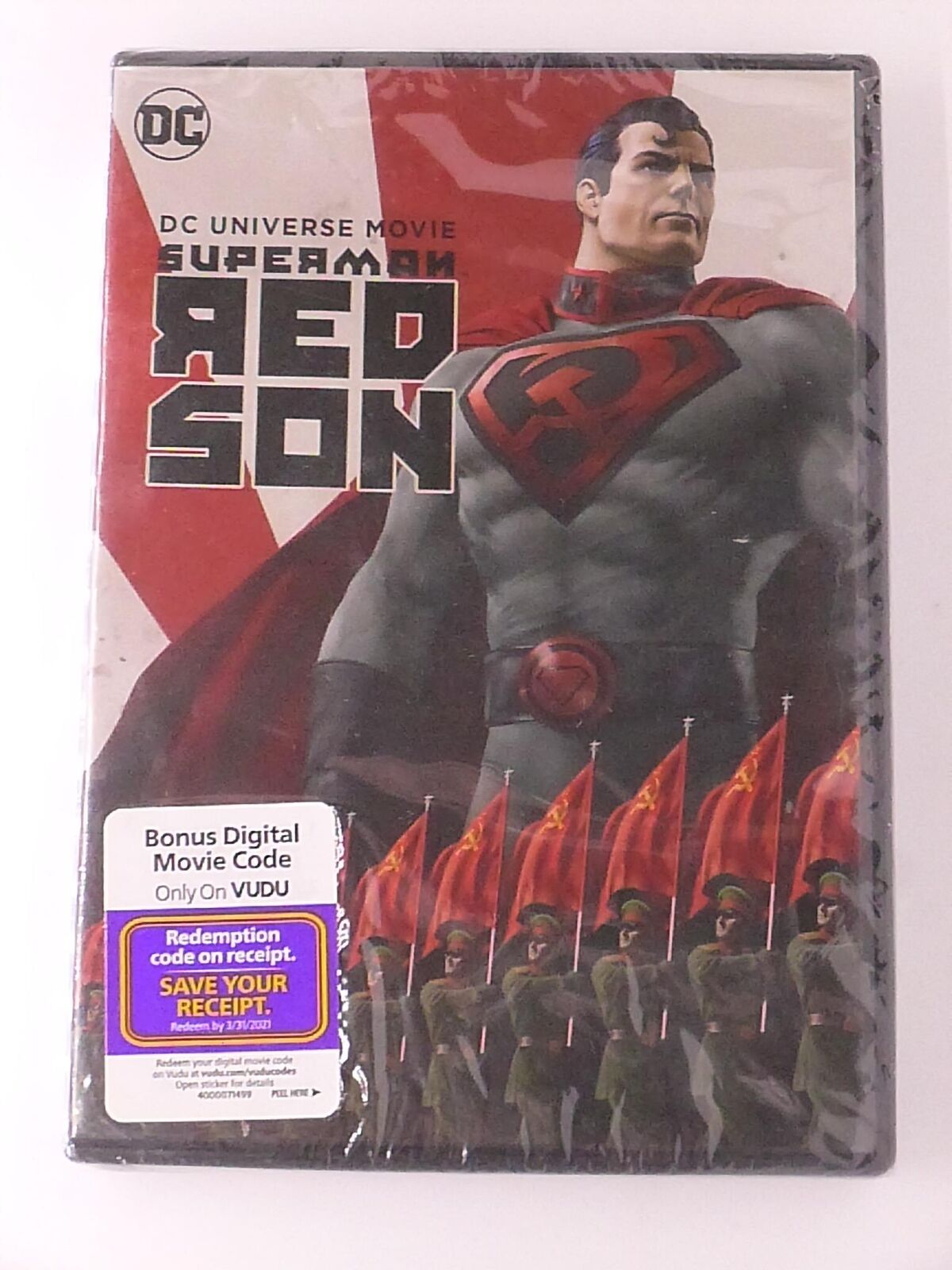 Superman Red Son (DVD, 2020, DC Universe) - NEW24