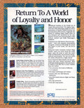 1991 Nobunaga's Ambition 2 PC Original Ad