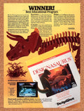 1989 Designasaurus Amiga Original Ad v1