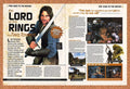 2002 Lord Of The Rings Two Towers PS2 Original Ad vr1