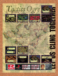 1998 Tactics Ogre PS1 Original Ad vr1